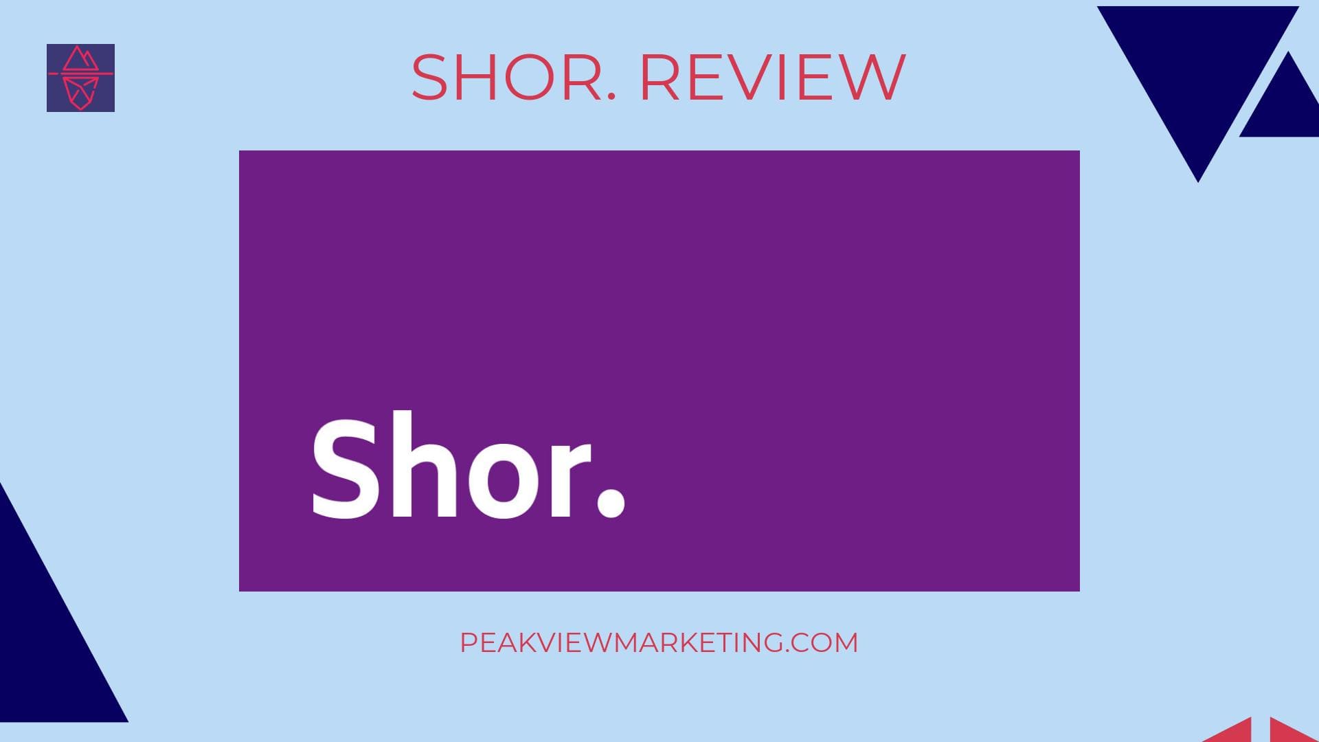Shor Review Image