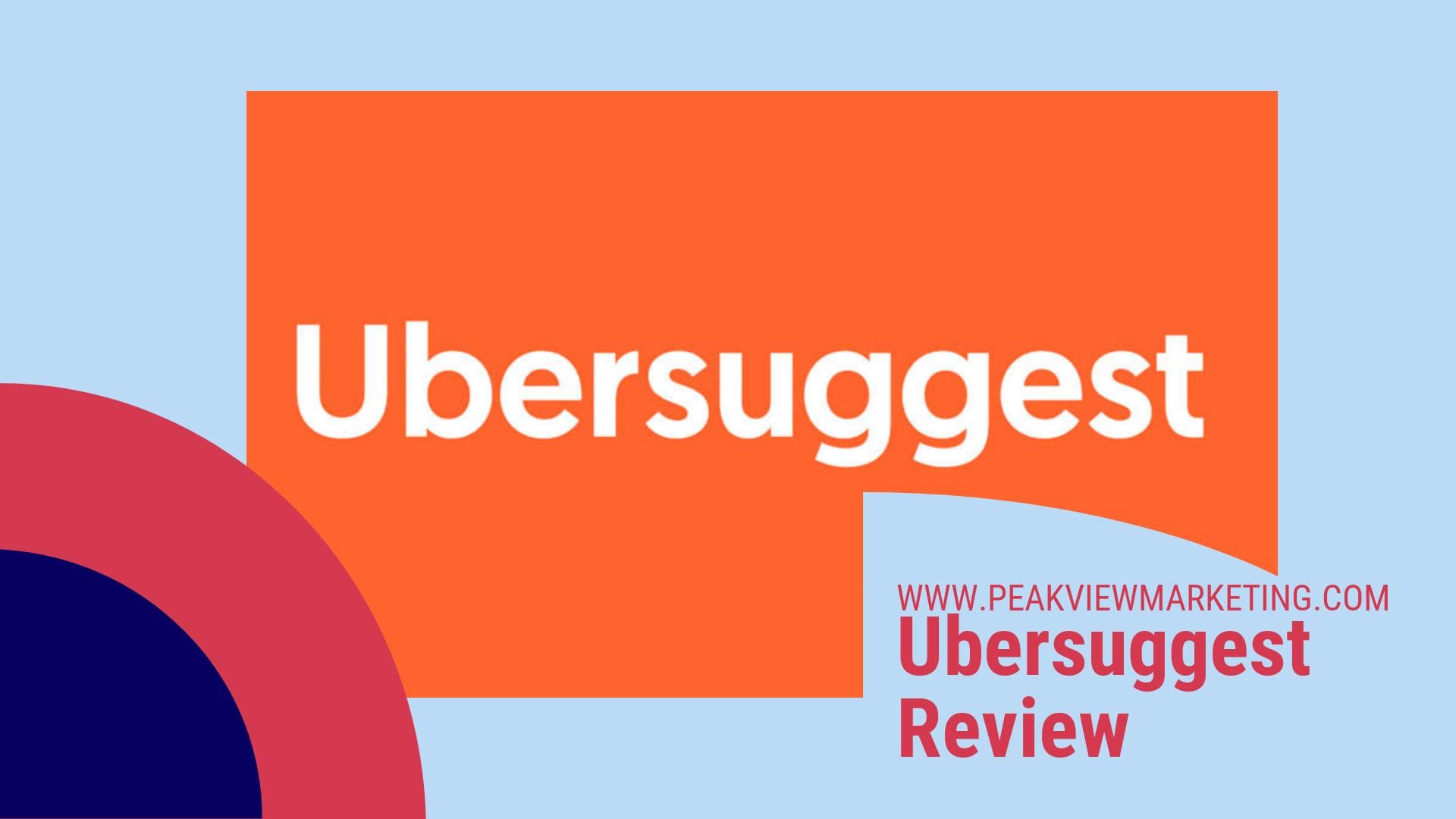 Ubersuggest Review Image