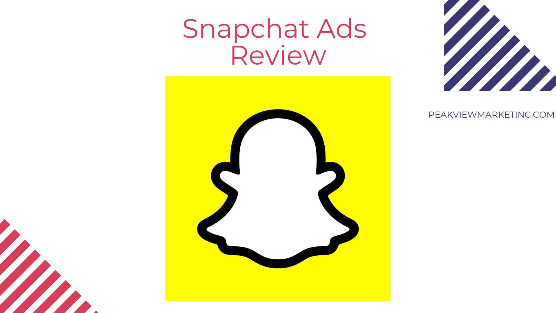 Snapchat Ads Review Image