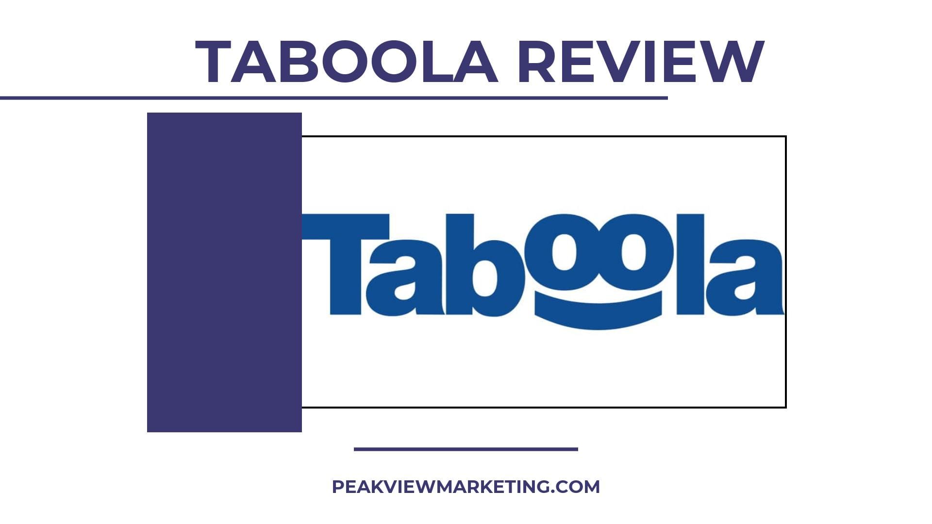 Taboola Review Image