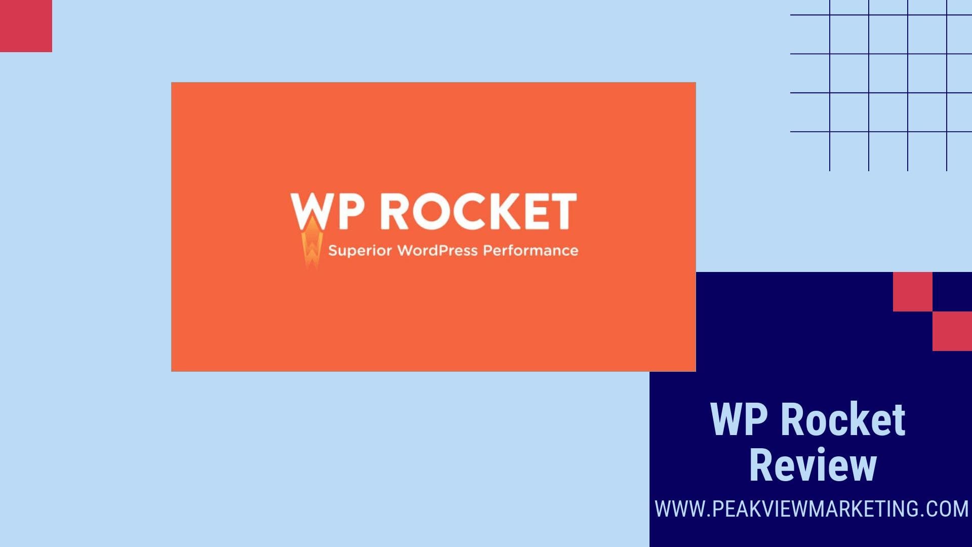 WP Rocket Review Image